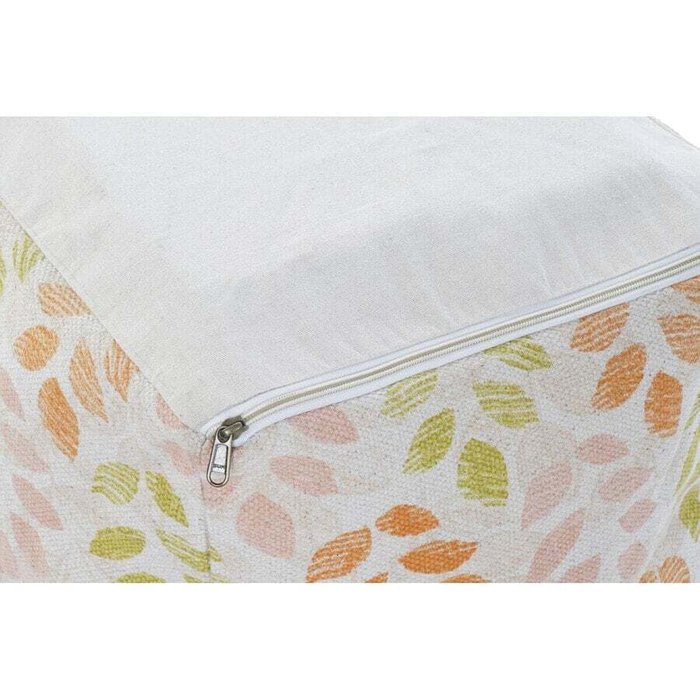 Floor cushion DKD Home Decor Бежевый растения Shabby Chic 40 x 40 x 40 см - лучшие Наволочки в INMYROOM