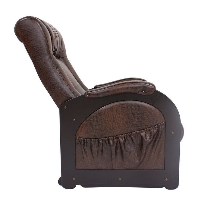 Кресло-глайдер для отдыха Модель 48 без лозы венге/AntCrocodile - купить Интерьерные кресла по цене 15337.0