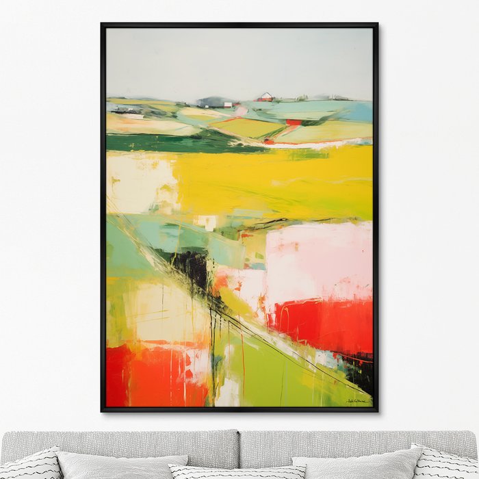 Репродукция картины Landscape collection, Lines, No 1, 2024г. - купить Картины по цене 24999.0