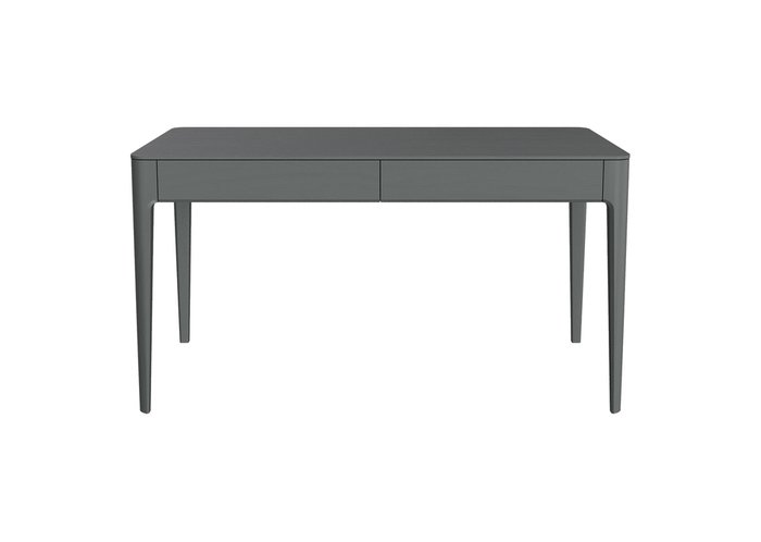 Стол письменный Type 70х140 темно-серого цвета - купить Письменные столы по цене 48900.0
