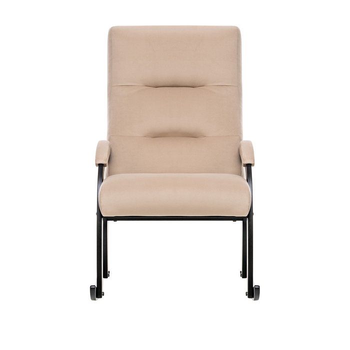 Кресло-качалка Дэми бежевого цвета - купить Интерьерные кресла по цене 15750.0