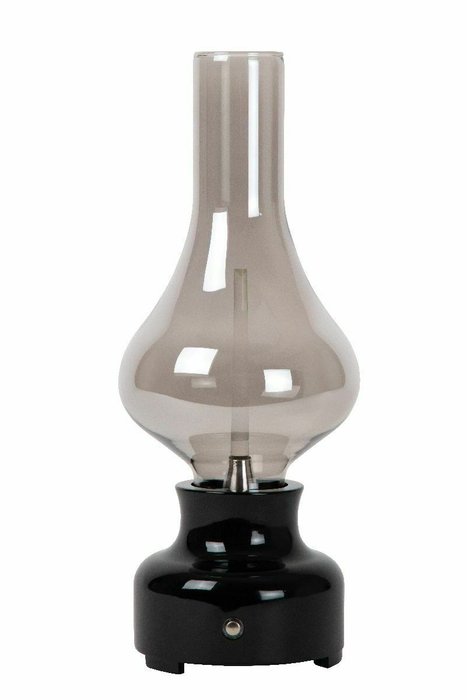Настольная лампа Jason 74516/02/30 (стекло, цвет дымчатый) - купить Настольные лампы по цене 13410.0