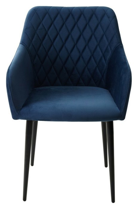Стул Brandy-X темно-синего цвета - купить Обеденные стулья по цене 7400.0