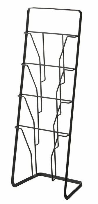 Журнальная стойка Tower черного цвета Журнальная стойка Tower черного цвета