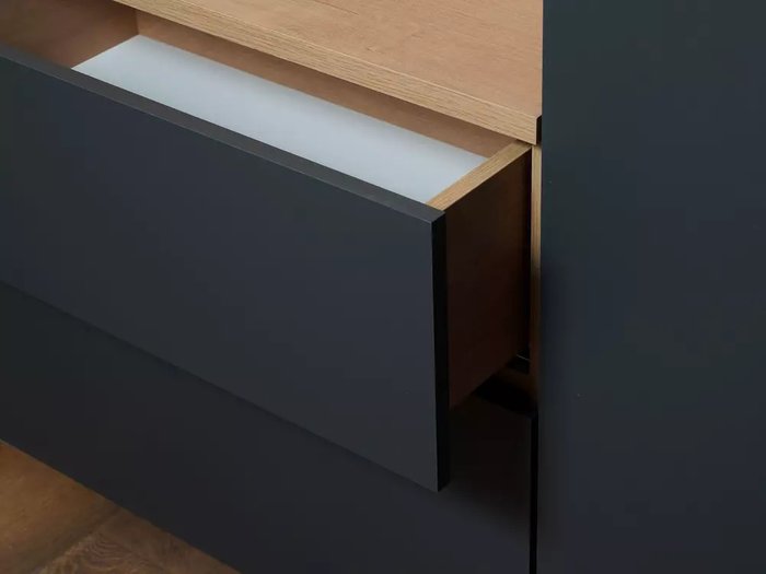 Композиция Modus g6 с фасадом белого цвета - лучшие Гостиные гарнитуры в INMYROOM