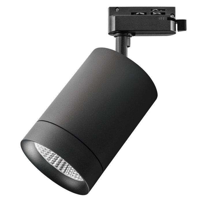 Светильник для 1-фазного трека CANNO LED 35W 2240LM 45G ЧЕРНЫЙ 4000K IP20 Светильник для 1-фазного трека CANNO LED 35W 2240LM 45G ЧЕРНЫЙ 4000K IP20