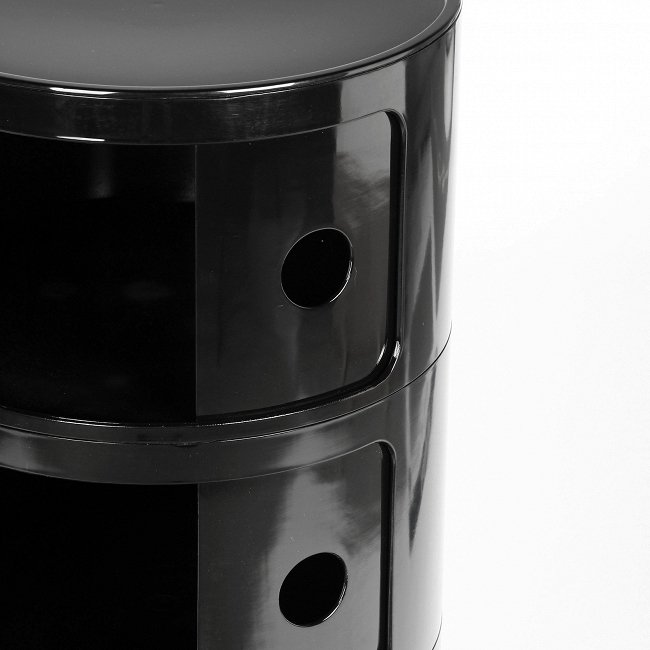 Тумба из пластика черного цвета - лучшие Прикроватные тумбы в INMYROOM