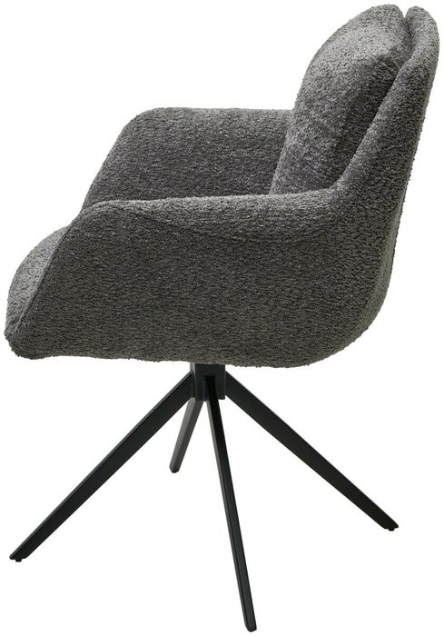 Стул вращающийся Meadow серого цвета - купить Обеденные стулья по цене 17350.0