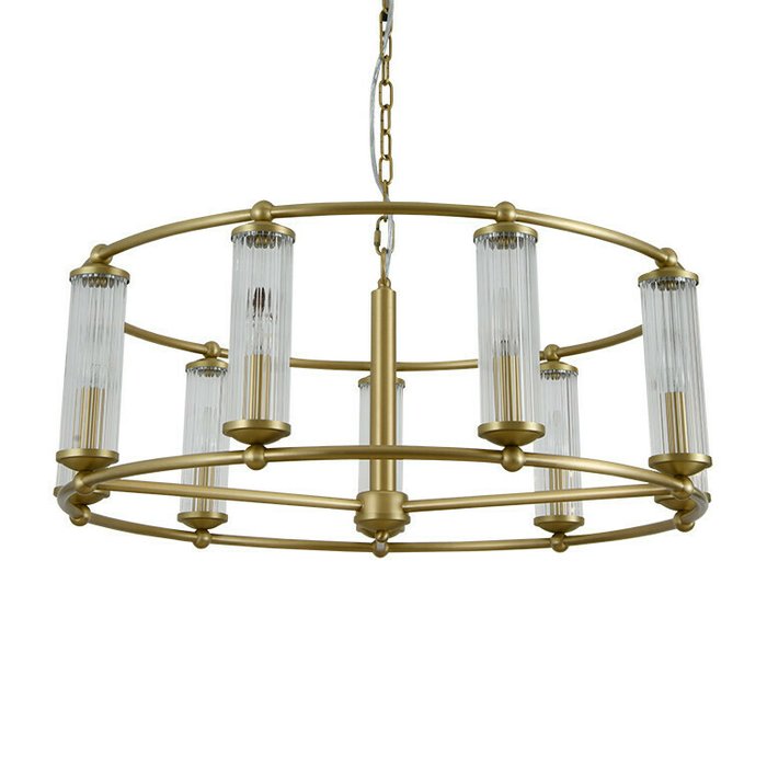 Люстра Newport 3720 Erica 3729/C brass - купить Подвесные люстры по цене 94295.0 Люстра Newport 3720 Erica 3729/C brass - купить Подвесные люстры по цене 94295.0