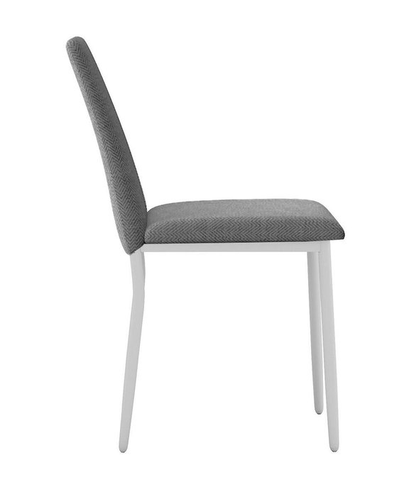 Стул DikLine 270 серого цвета - лучшие Обеденные стулья в INMYROOM Стул DikLine 270 серого цвета - лучшие Обеденные стулья в INMYROOM