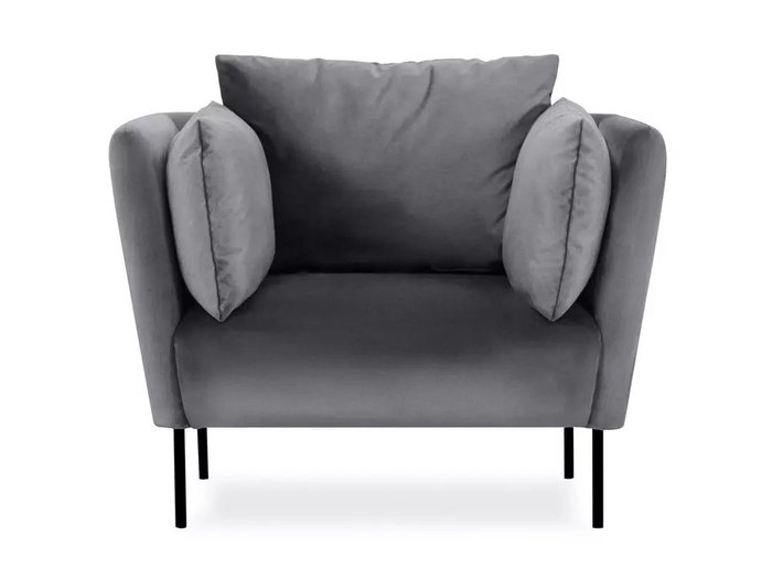 Кресло Copenhagen серого цвета - купить Интерьерные кресла по цене 47880.0