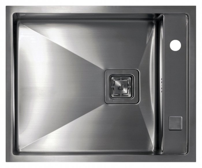 Мойка кухонная прямоугольная Seaman Eco Marino 61х50 см брашированная