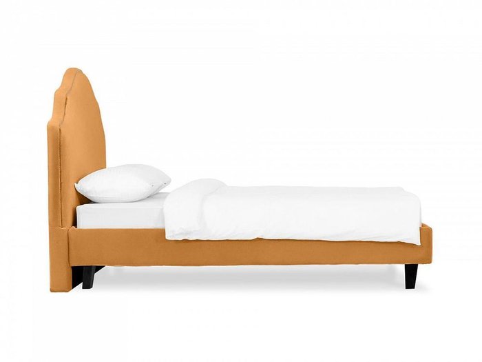 Кровать Queen Victoria L 160х200 бежево-оранжевого цвета - лучшие Кровати для спальни в INMYROOM
