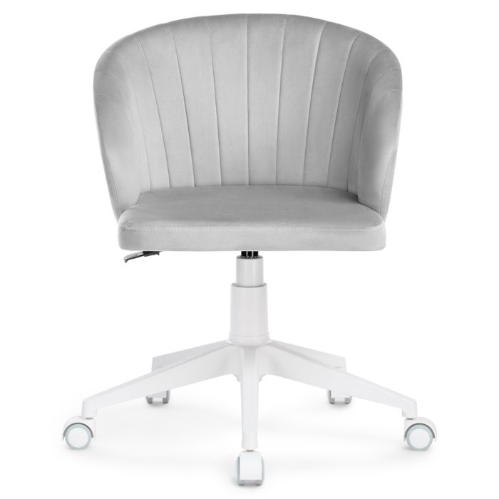 Стул офисный Пард светло-серого цвета - купить Офисные кресла по цене 11290.0