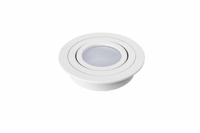 Встраиваемый светильник Rossari LTP-D012R-01GU10-W (алюминий, цвет белый)