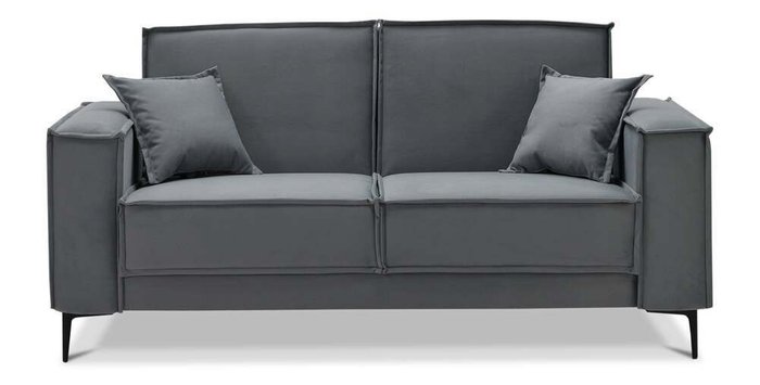 Диван-кровать Авиньон мини серого цвета - купить Прямые диваны по цене 34200.0