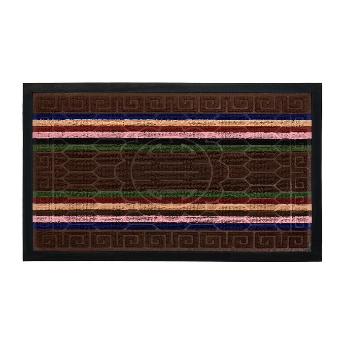 Придверный коврик Comfort 45х75 коричневого цвета