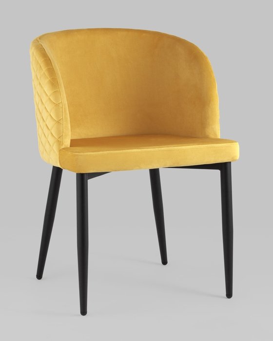 Стул Оскар желтого цвета - купить Обеденные стулья по цене 9990.0