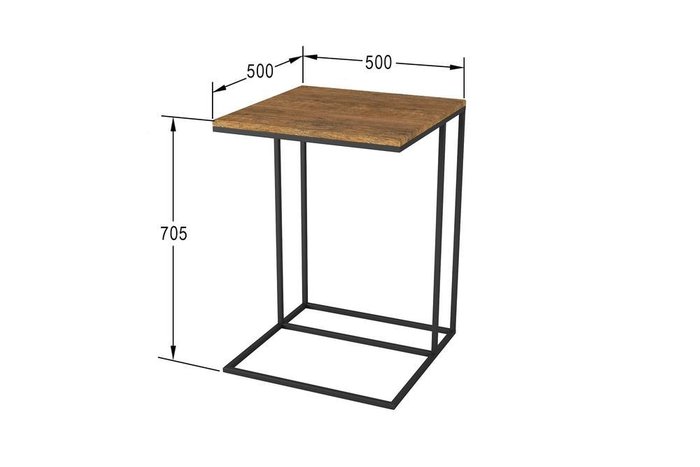 Кофейный стол Хайгрет цвета дуб американский - купить Кофейные столики по цене 6010.0