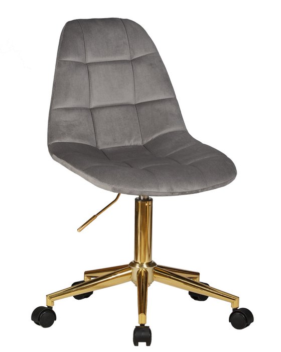 Офисное кресло для персонала Monty Gold серого цвета