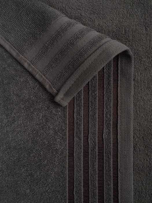 Набор банных полотенец темно-серого цвета - лучшие Банные полотенца в INMYROOM