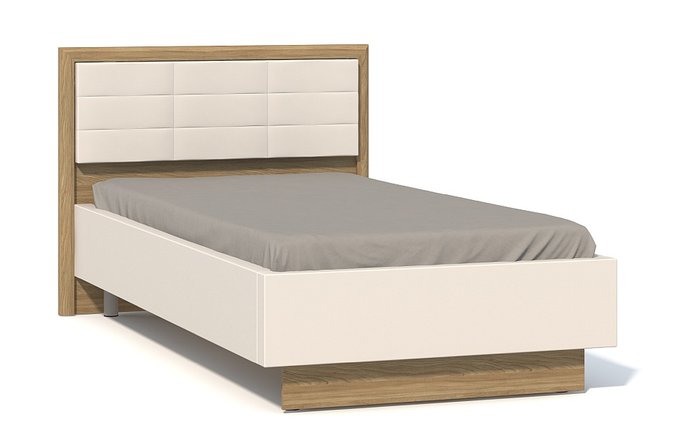 Кровать Анри 90х200 белого цвета  - купить Кровати для спальни по цене 21290.0