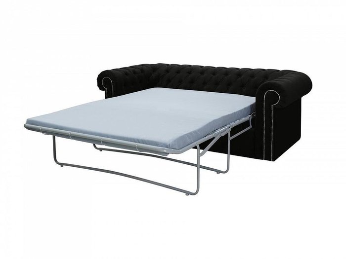 Диван-кровать Chesterfield черного цвета - лучшие Прямые диваны в INMYROOM