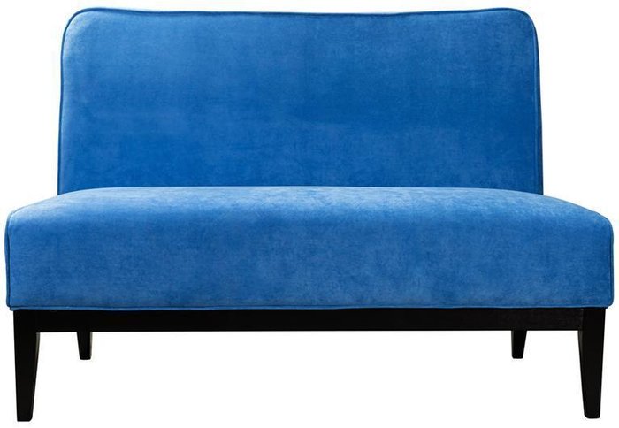 Диван Giron Блю синего цвета - лучшие Прямые диваны в INMYROOM