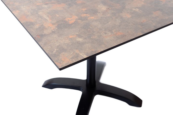 Обеденный стол Easy 4 с серо-коричневой столешницей - лучшие Обеденные столы в INMYROOM
