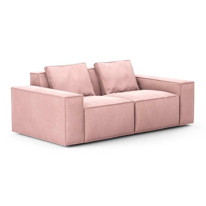 Диван Jared розового цвета - купить Прямые диваны по цене 77000.0