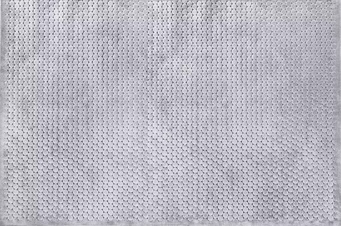 Ковер Pebbles 80x150 серого цвета