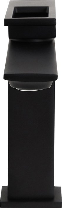 Смеситель для раковины BelBagno Luce черного цвета с низким изливом - лучшие Смесители для раковин в INMYROOM