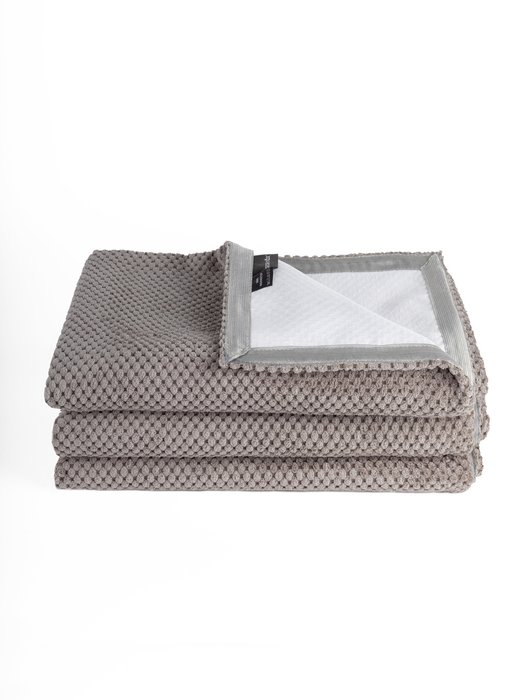 Покрывало Duo Citus 230x240 коричнево-серого цвета Покрывало Duo Citus 230x240 коричнево-серого цвета