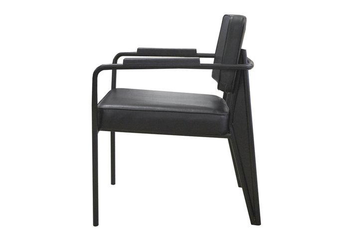 Полукресло Denia черного цвета - лучшие Интерьерные кресла в INMYROOM