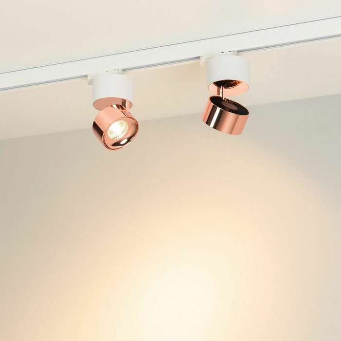 Трековый трехфазный светильник Arlight SP-PLURIO-TRACK-4TR-R77-9W Warm3000 038116 - лучшие Трековые светильники в INMYROOM Трековый трехфазный светильник Arlight SP-PLURIO-TRACK-4TR-R77-9W Warm3000 038116 - лучшие Трековые светильники в INMYROOM
