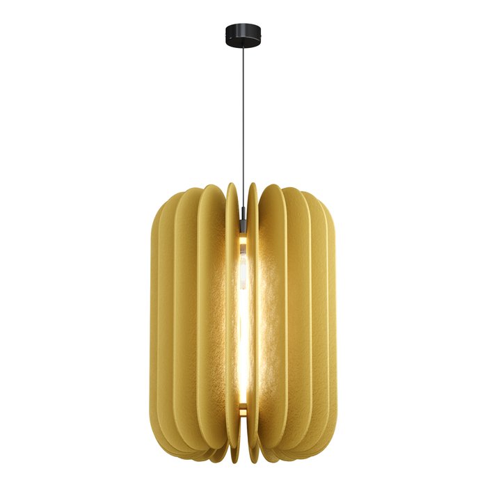Светильник подвесной ST-Luce Черный/Желтый E27 1*60W SENTITO