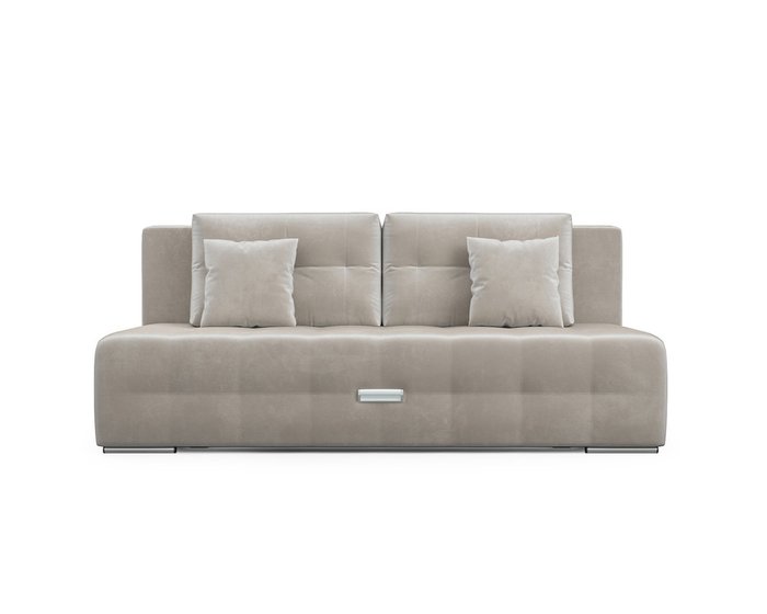 Прямой диван-кровать Марсель 4 светло-бежевого цвета - купить Прямые диваны по цене 34990.0
