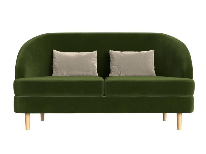 Диван Атико зеленого цвета - купить Прямые диваны по цене 29999.0