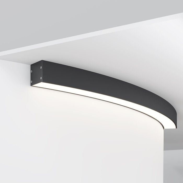 Комплектующие к светодиодной ленте Led Strip ALM-3535R-B-D-45°-1.5M Радиусный профиль Led strip - купить Профили для светодиодных лент по цене 4590.0 Комплектующие к светодиодной ленте Led Strip ALM-3535R-B-D-45°-1.5M Радиусный профиль Led strip - купить Профили для светодиодных лент по цене 4590.0