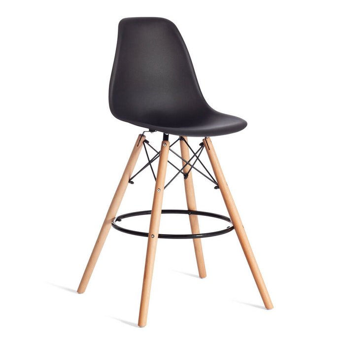 Барный стул Cindy Bar Chair черного цвета