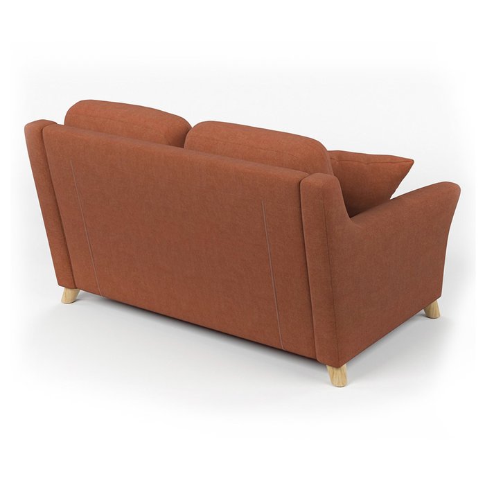 Диван Raf ST двухместный коричневого цвета - лучшие Прямые диваны в INMYROOM
