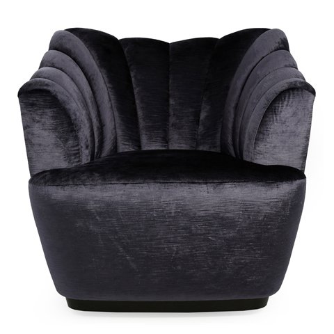 Кресло Sloan черного цвета