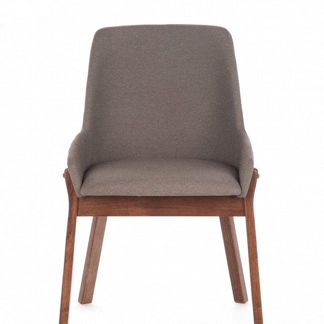 Стул Safia серого цвета - лучшие Обеденные стулья в INMYROOM