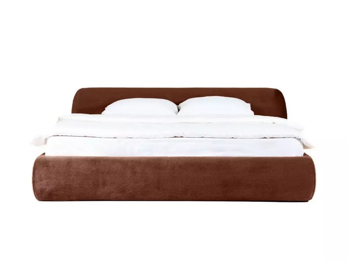 Кровать Sintra 180х200 коричневого цвета без подъёмного механизма - купить Кровати для спальни по цене 84240.0