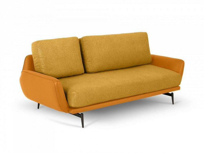 Диван Ispani желто-оранжевого цвета - купить Прямые диваны по цене 91980.0