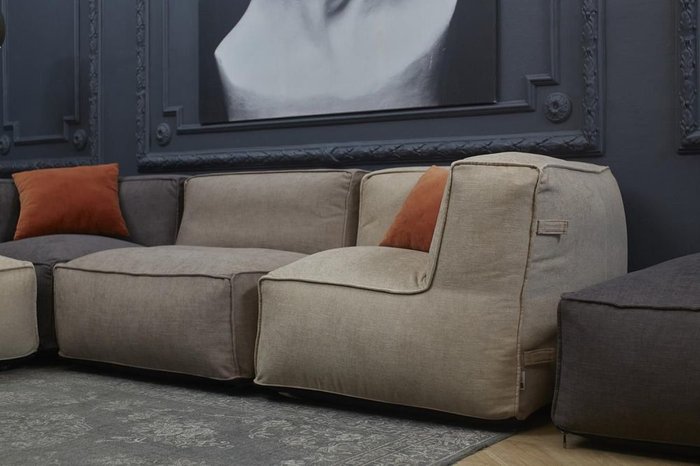 Модульный диван Casual в скандинавском стиле - лучшие Бескаркасная мебель в INMYROOM