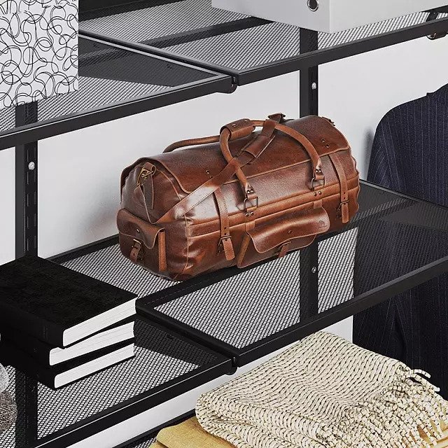 Полка мелкосеточная 59x42 черного цвета - купить Комплектующие для гардеробных систем по цене 1445 Полка мелкосеточная 59x42 черного цвета - купить Комплектующие для гардеробных систем по цене 1445