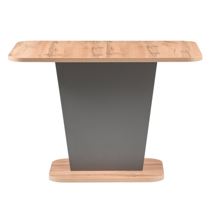 Раздвижной обеденный стол Лурвин серо-бежевого цвета - купить Обеденные столы по цене 11490.0