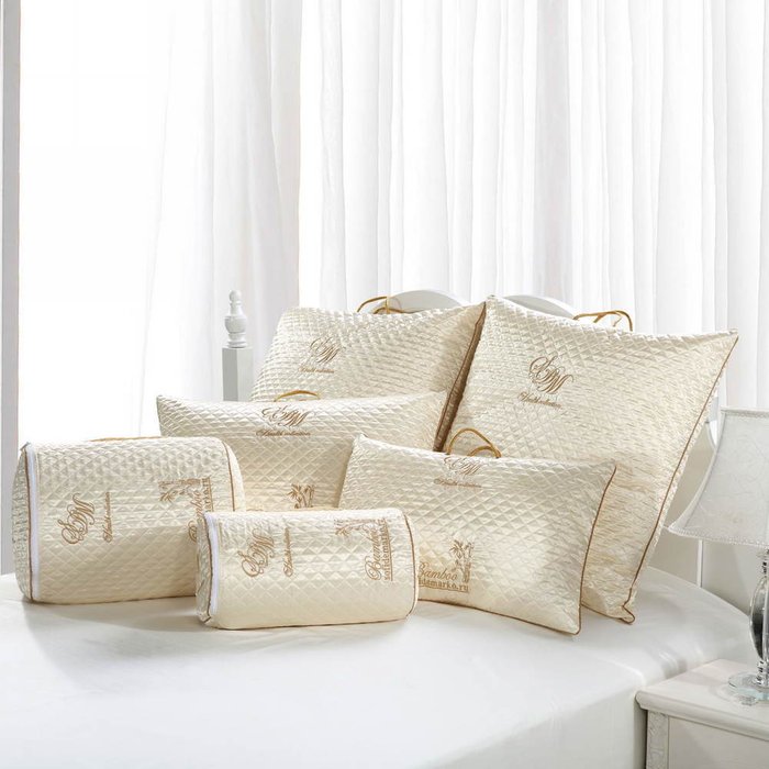 Одеяло Бамбук Люкс 215х235 белого цвета - купить Одеяла по цене 20272.0