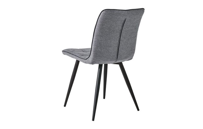 Стул Веста с обивкой серого цвета - лучшие Обеденные стулья в INMYROOM